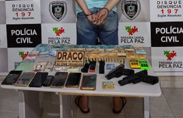 Assaltante investigado no ataque a carro forte entre Aparecida e Pombal é preso em Sousa