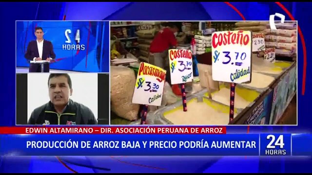 Director de Asociación de arroz: “Hoy tenemos las consecuencias de la inacción del gobierno”