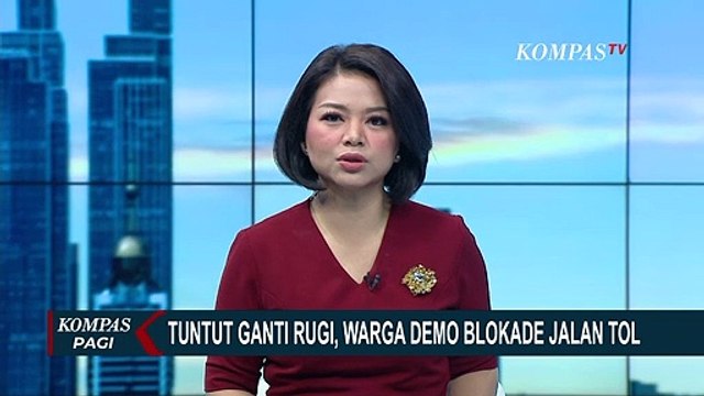 Demo Tuntut Ganti Rugi Lahan, Warga Bekasi Blokade Gerbang Tol Jatikarya