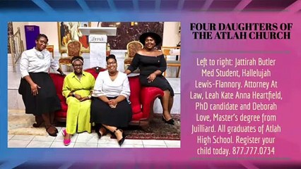 The Vestals As Professional Women Who Are World Leaders From ATLAH Church