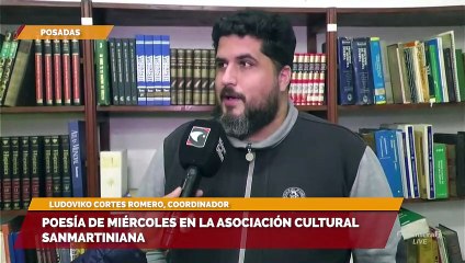 Poesía de miércoles en la asociación Cultural Sanmartiniana