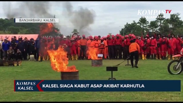 3 Kabupaten Kota di Kalsel Siaga Bencana Kabut Asap Akibat Karhutla, Penanganan Disiapkan!