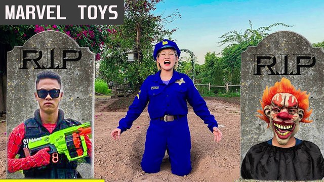 Marvel Toys - LTT Nerf Guns Spider X Warriors Nerf Guns Fight Criminal Group The Sacrifice of the Hero_1080pFHR