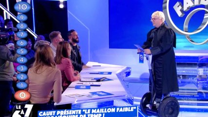 Cauet parodie le Maillon faible dans TPMP