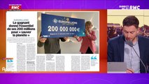 Zapping du 07/04 : il gagne 200 millions à l'EuroMillions et reverse tout à une fondation !