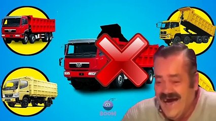 MENEBAK GAMBAR MOBIL TRUK !! TRUK TRONTON, DUMP TRUCK, EXCAVATOR, BULLDOZER