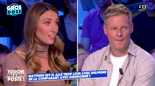 Zapping du 28/04 : Tu me fais pitié : Delphine Wespiser règle ses comptes avec Matthieu Delormeau