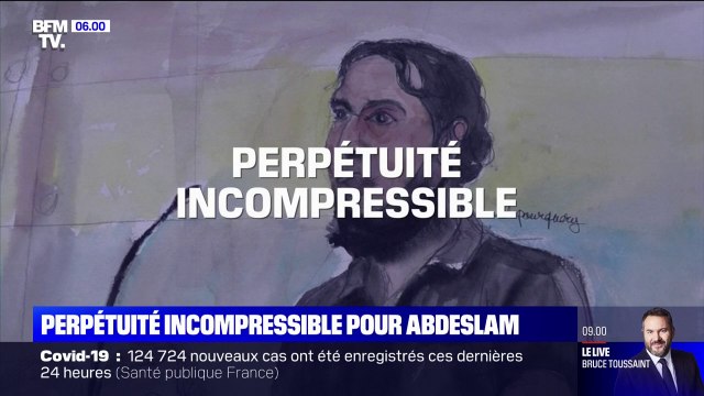 Procès du 13-Novembre: Salah Abdeslam condamné à la perpétuité incompressible