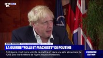 Vladimir Poutine n'aurait pas déclenché la guerre s'il était une femme, estime Boris Johnson