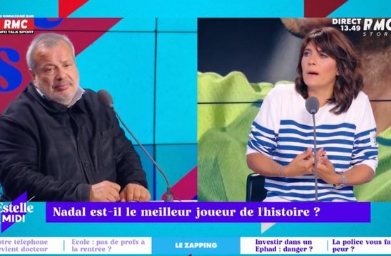 Estelle Denis monte en pression face à Périco Légasse : On va débattre d’autres choses, ça va me gaver !