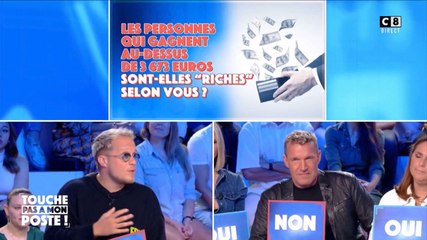 Débat tendu dans TPMP sur les salaires des Français