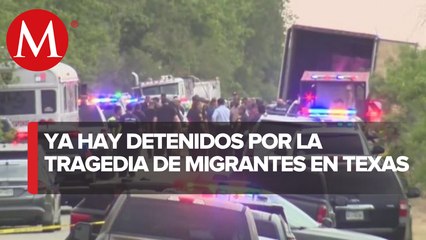 Van cuatro detenidos por caso de migrantes muertos en Texas
