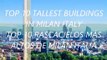TOP 10 Tallest Buildings In Milan Italy / TOP 10 Rascacielos Más Altos de Milán Italia