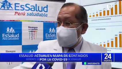 EsSalud: estas son las regiones y distritos con más incremento de casos de coronavirus