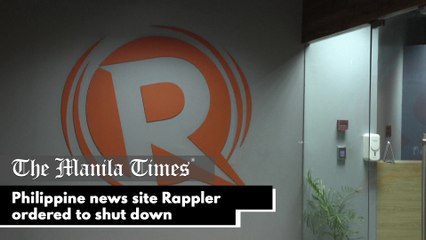 Philippine news site Rappler ordered to shut down