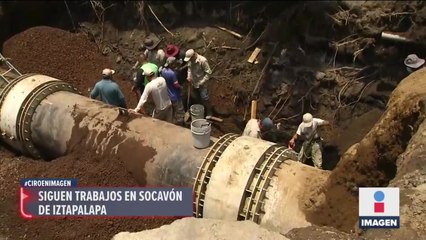 Reparan megafuga en la alcaldía Iztapalapa