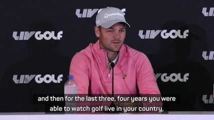 Download Video: Kaymer hopes LIV Golf can make a difference in Saudi Arabia