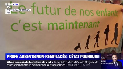 Profs absents et non-remplacés: des parents lancent une action en justice contre l'État