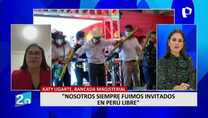 Katy Ugarte:"Respetamos la decisión de Perú Libre, pero no coincidimos en el pronunciamiento"