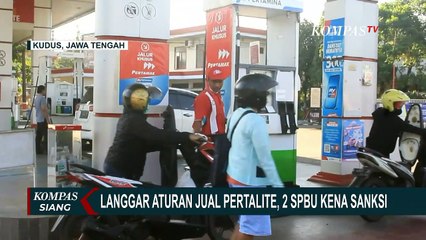 2 SPBU Kena Sanksi Akibat Langgar Aturan Jual Pertalite dengan Jeriken