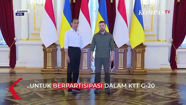 Kata Zelensky soal Undangan Jokowi hadiri KTT G20 di Bali