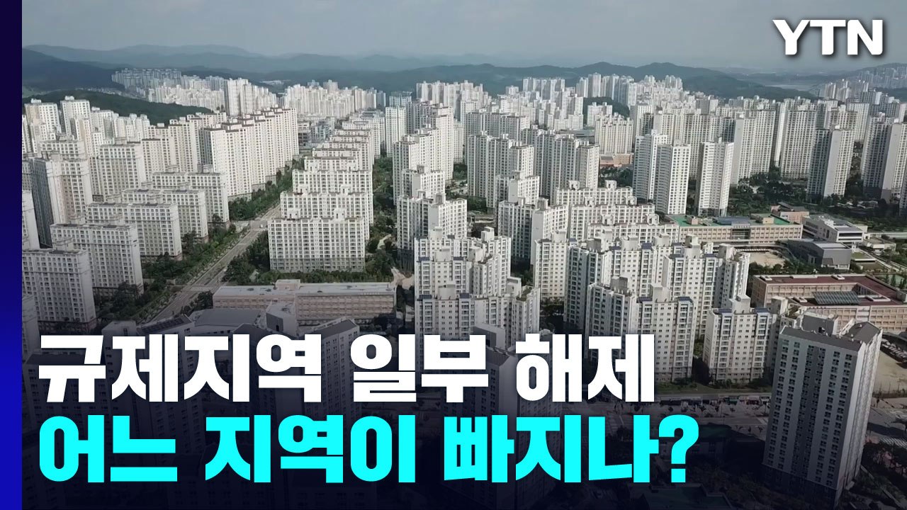 국토교통부, 규제지역 지정 일부 해제...서울·수도권은 대부분 유지 / YTN