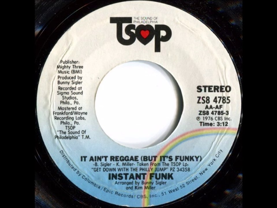 A FLG Maurepas upload - Instant Funk - It Ain't Reggae (But It's Funky) - Soul Funk