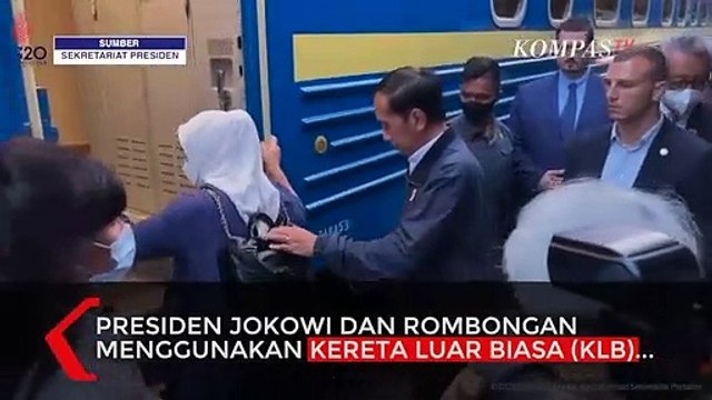 Ini Alasan Kenapa Jokowi dan Iriana Naik Kereta ke Ukraina