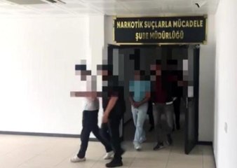 Uyuşturucu operasyonunda yakalanan 7 şüpheliden 3'ü tutuklandı
