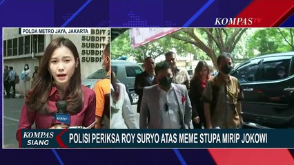 Polisi Periksa Roy Suryo Terkait Laporannya untuk Meme Stupa Mirip Jokowi