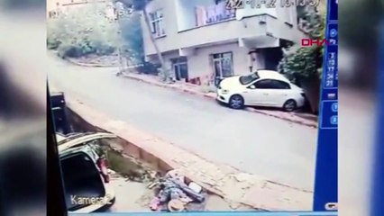 Yürürken tonlarca ağırlığın altında kaldı!