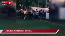 İstanbul Amatör ligde kaybedilen şampiyonluk sonrası kavga
