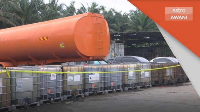 Sindiket Minyak | Sindiket jual minyak terpakai secara haram tumpas