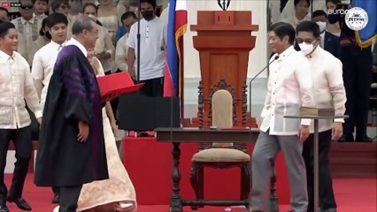 Ferdinand Marcos Jr. toma posse nas Filipinas