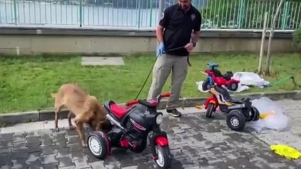 Bursa Polisi yakaladı! Bisiklete saklamışlar