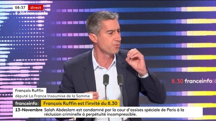 Pouvoir d'achat, législatives, Rassemblement national... Le 8h30 franceinfo de François Ruffin