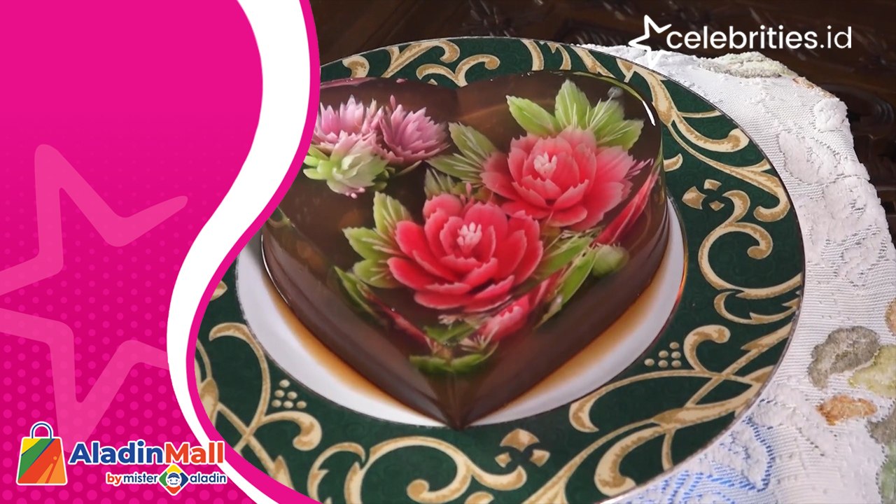 Menikmati Kreasi Seni Makanan Jelly Art Cantik Bak Lukisan