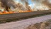 Tekirdağ sınırında korkutan yangın: 500 dönüm buğday 15 dakikada küle döndü