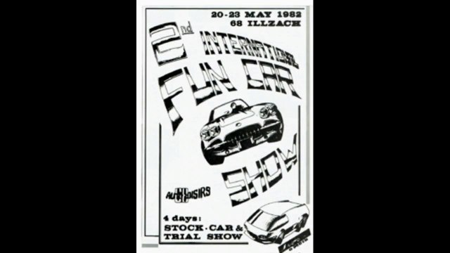 HOMMAGE A SERGE GASSER MON AMI PRÉSIDENT ET FONDATEUR AINSI ORGANISATEUR DU STOCK CAR ILLZACH ALSACE FRANCE EN 1982