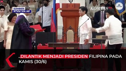 Marcos Jr Dilantik Jadi Presiden Filipina, Anak Eks Diktator yang Gantikan Duterte