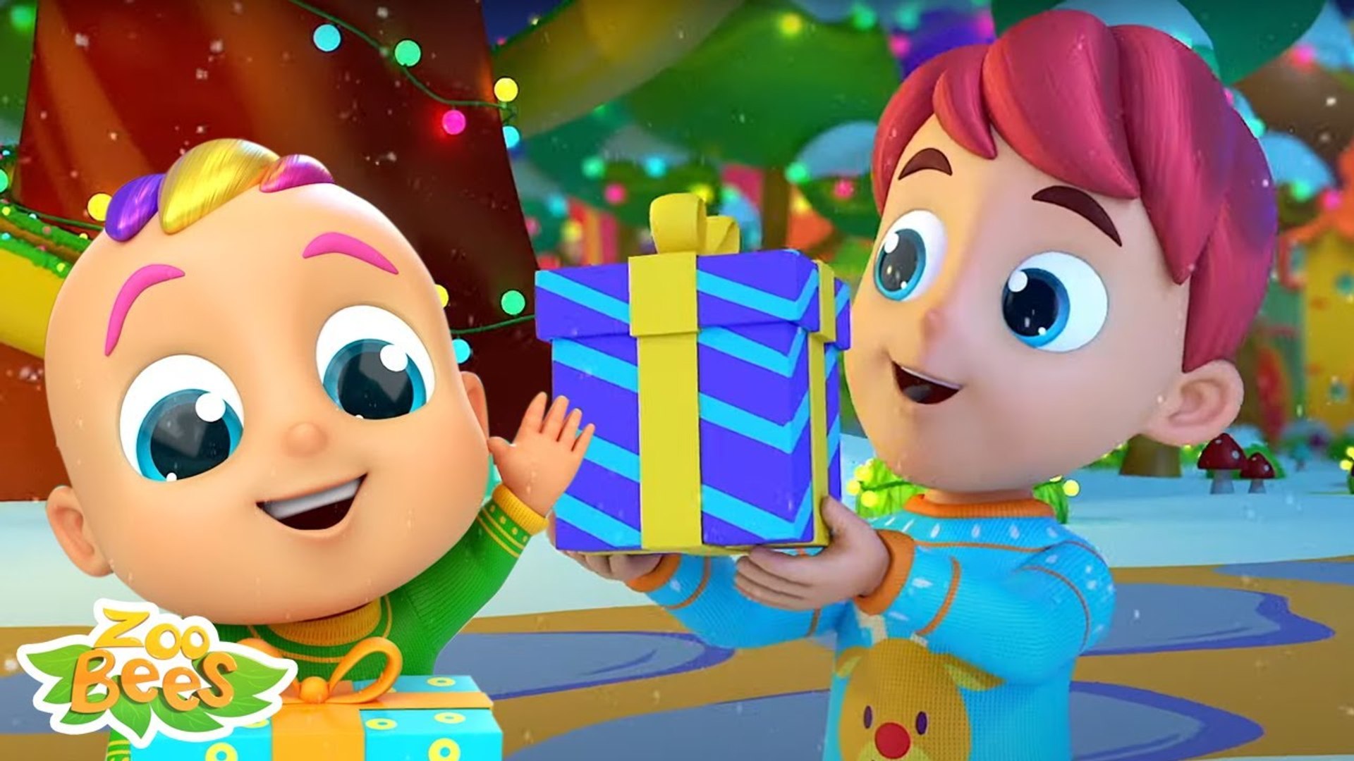 ⁣Deck the Halls - Noel tekerlemeleri - Christmas Songs for Kids in Turkish