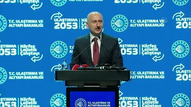 Karaismailoğlu: 2053 yılına geldiğimizde demir yolu, kara yolu, deniz yolu, hava yolu ve haberleşme için 198 milyar dolar yatırım yapacağız