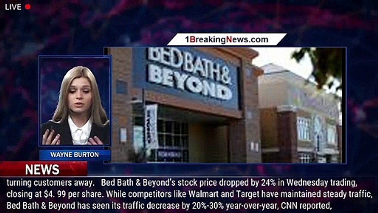CEO removed, sales on decline Does Bed Bath & Beyond have a future? video