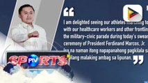 Sen. Bong Go, labis na ikinatuwa ang sabay na pagmartsa ng mga Filipino athletes sa seremonya para kay President Ferdinand Marcos Jr.