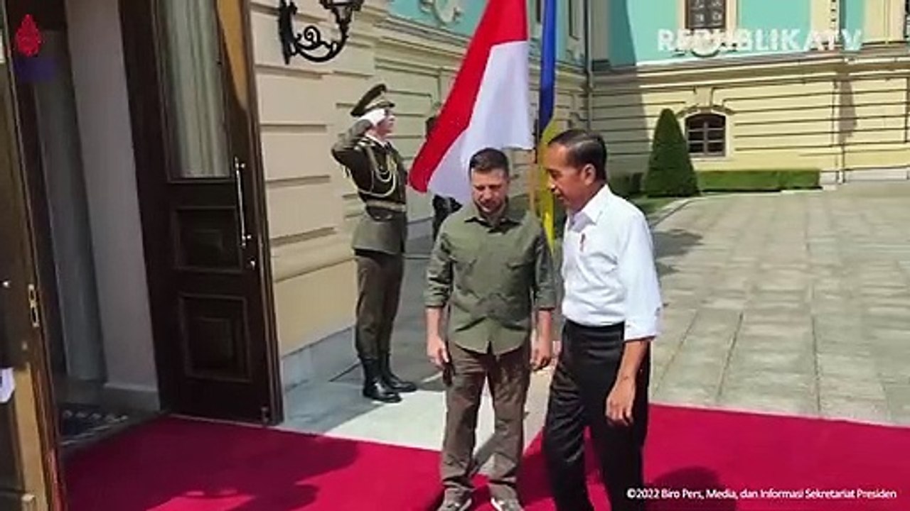 Jokowi Berharap Ukraina Bisa Kembali Melakukan Ekspor Bahan Pangan 