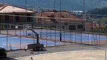 Ο Αρης Τασιός για τα έργα αναπλασης σε σχολείο και αθλητικές υποδομές στο Καρπενήσι