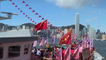 Hong Kong fishing boats mark quarter of century since British rule