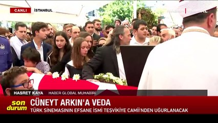 Efsaneye veda! Cüneyt Arkın son yolculuğuna uğurlanıyor