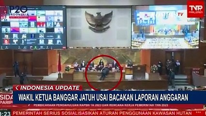 Detik-Detik Wakil Ketua Banggar DPR Pingsan saat Rapat Membahas RAPBN