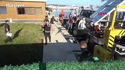 Şile açıklarındaki teknede 59 kaçak göçmen yakalandı